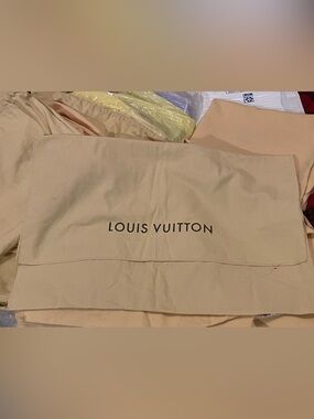 Louis Vuitton Authentic Large Dust Bag